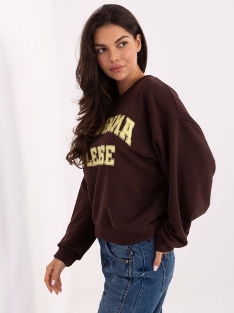 Bluza-IT-BL-H2454.50-ciemny brązowy