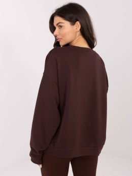 Bluza-MJ-BL-H2477.16-ciemny brązowy
