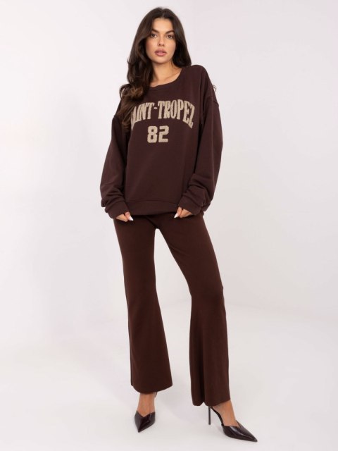 Bluza-MJ-BL-H2477.16-ciemny brązowy