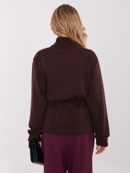 Bluza-MJ-BL-H5036.16-ciemny brązowy