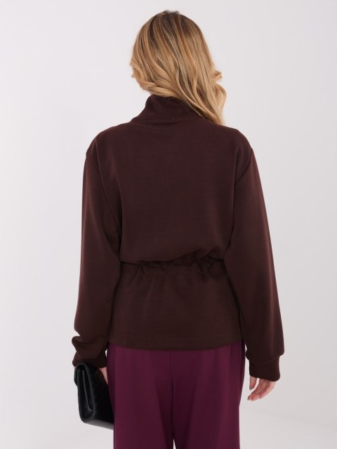 Bluza-MJ-BL-H5036.16-ciemny brązowy