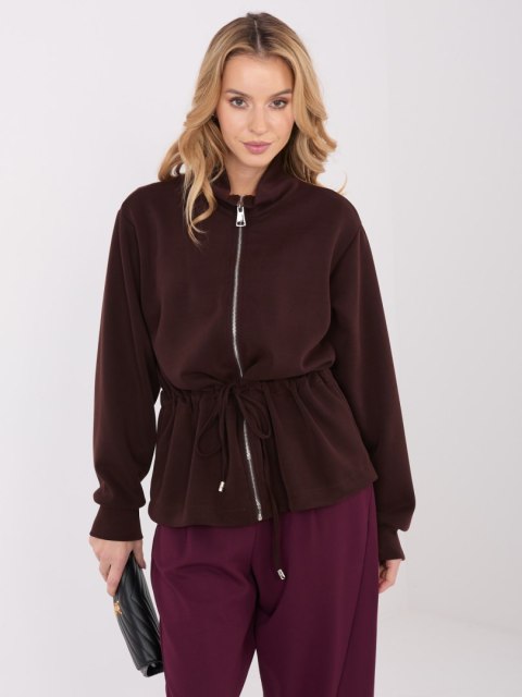 Bluza-MJ-BL-H5036.16-ciemny brązowy