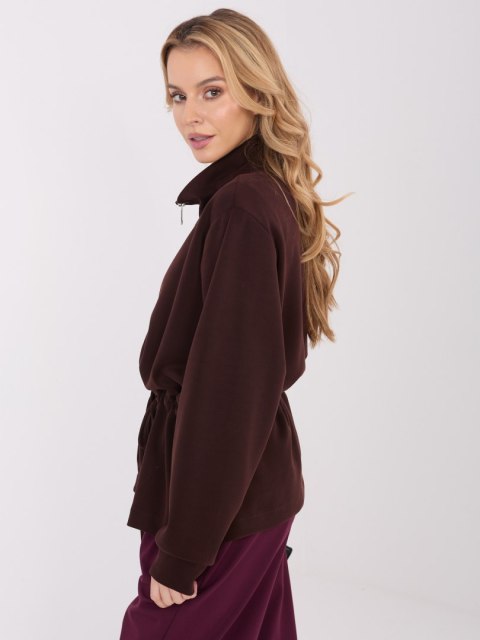 Bluza-MJ-BL-H5036.16-ciemny brązowy
