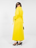 Płaszcz-IT-PL-97035.17-fluo żółty