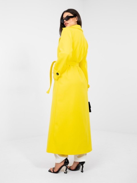 Płaszcz-IT-PL-97035.17-fluo żółty