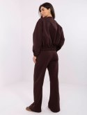 Spodnie-MJ-SP-H3057.69-ciemny brązowy