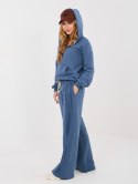 Spodnie dresowe-NS-DR-NS2557.96-ciemny niebieski