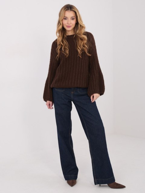 Sweter-MI-SW-1215.51-brązowy