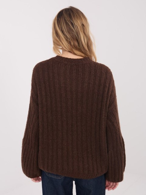 Sweter-MI-SW-1215.51-brązowy