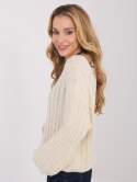 Sweter-MI-SW-1215.97-jasny beżowy