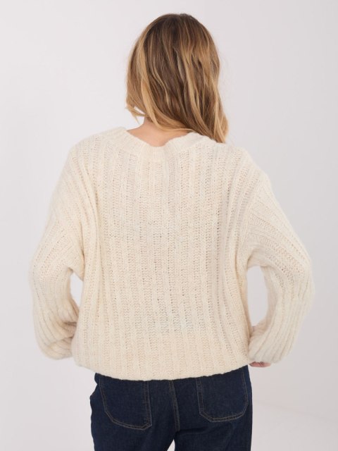 Sweter-MI-SW-1215.97-jasny beżowy