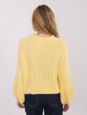 Sweter-MI-SW-1215.97-jasny żółty