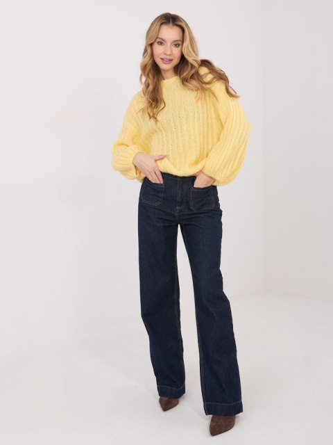 Sweter-MI-SW-1215.97-jasny żółty