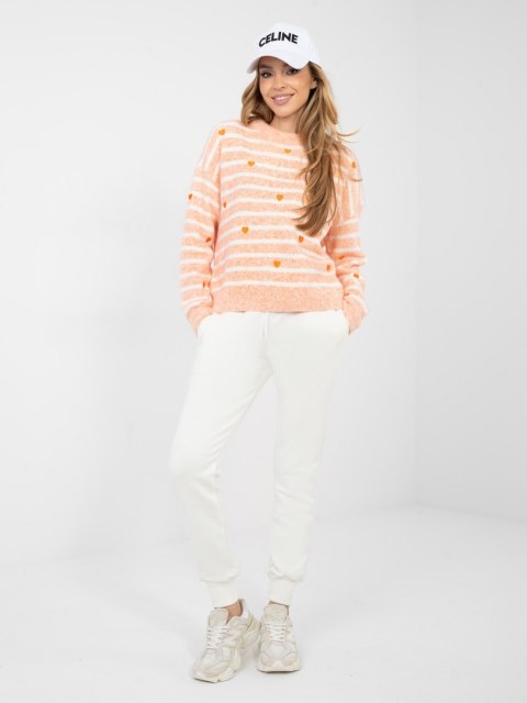 Sweter-PM-SW-J021.75-pomarańczowy