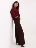 Spodnie jeans-VM-SP-ST6005-5.65-ciemny brązowy