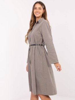 Sukienka-MI-SK-92400.17-ciemny bezowy