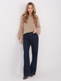 Sweter-MI-SW-1215.51-ciemny bezowy