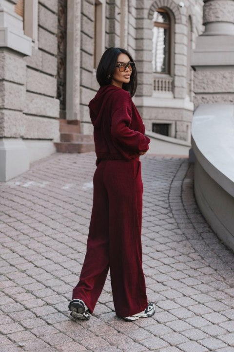 Komplet BROOKLYN - Bordo - M/L
