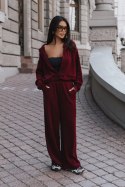 Komplet BROOKLYN - Bordo - XS/S