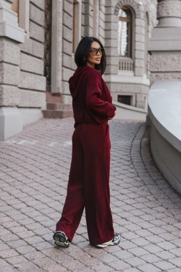 Komplet BROOKLYN - Bordo - XS/S
