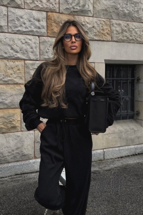 Komplet GIGI - Czarny - UNI