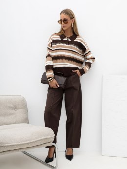 Sweter-PM-SW-F6026.49-brązowy