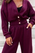 Komplet MEGGI sweterek Bordo - XS/S