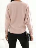 Sweter-CS-SW-B0167.82-jasny różowy