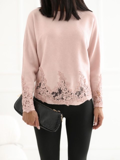 Sweter-CS-SW-B0167.82-jasny różowy
