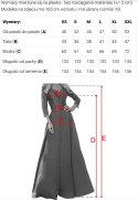 643-5 Elegancka wieczorowa suknia maxi z rozcięciem i różami - masełkowy żółty Numoco