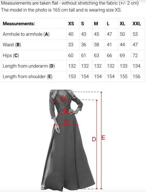 643-7 Elegancka wieczorowa suknia maxi z rozcięciem i różami - błękitna Numoco